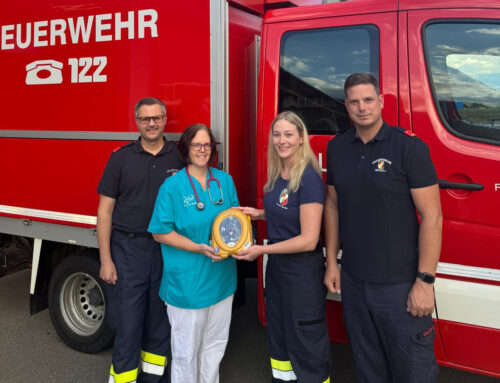 🚒 FF Oberwölz – Ein neuer Defibrillator für Oberwölz